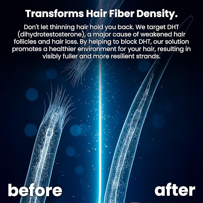 Paisle Botanics Biotin Thickening Shampoo – Natural Volumizing Formula for Fine or Thinning Hair and Fuller Looking Volume – Sulfate & Paraben Free, Color Safe for Women and Men – 8 fl oz