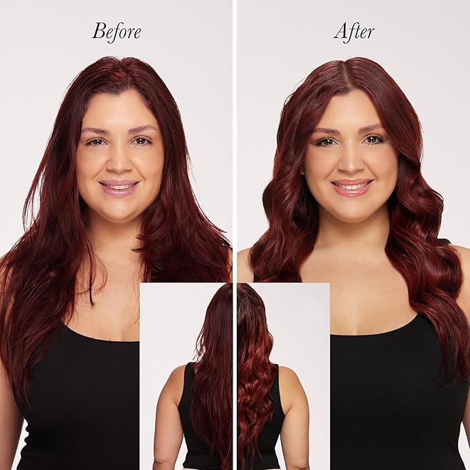 L'ANGE HAIR Le Pirouette 25MM Titanium Rotating Curling Iron Self-Rotating Curler | Curls and Waves for Beginners and Pros | Premium Titanium 1 Inch Barrel | Blush