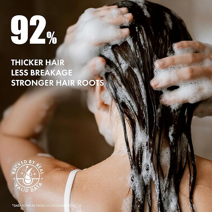 ALFHEIM Coffee+ Thickening Shampoo for Fine, Weak & Thinning Hair with Caffeine, Biotin & Arabica Coffee Oil – Energizing, Strengthening & Volumizing Cleanser – Sulfate-Free, Cruelty-Free – 18 oz