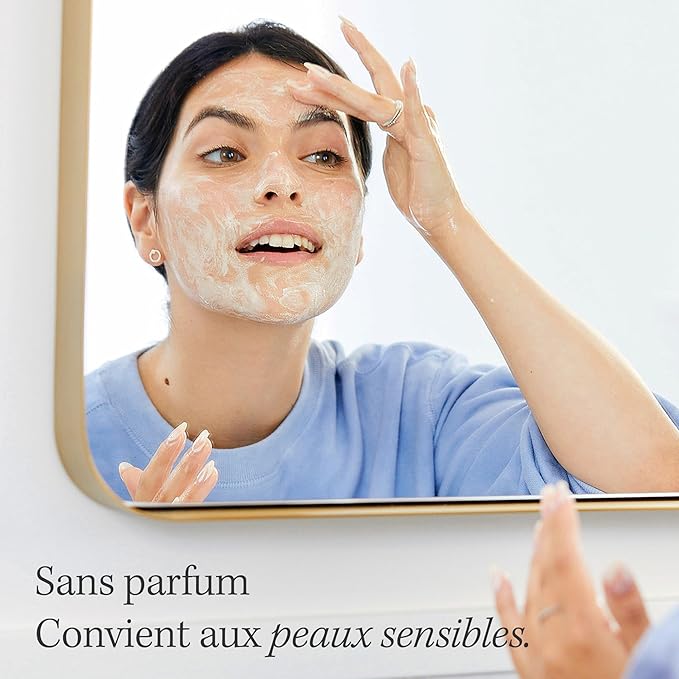 First Aid Beauty - Pure Skin Face Cleanser, Effectively Removes Makeup, Dirt, and Impurities, Gentle Cleanser Leaves Skin Soft & Supple, Safe for Sensitive Skin, Fragrance Free, 11 oz