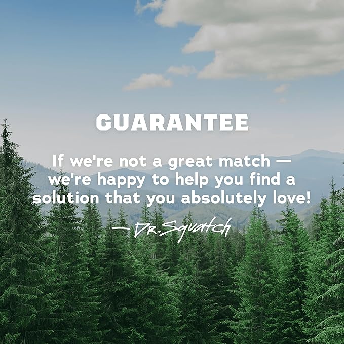 Dr. Squatch Natural Hand and Body Lotion for Men - Made with Shea Butter, Coconut Oil, Vitamin E for 24-Hr Moisturization - Pine Tar, Fresh Falls, Coconut Castaway & Cool Fresh Aloe (10 fl oz, 4-Pack)