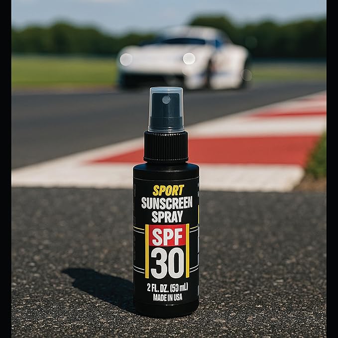 Mo’ Handsome Sport Sunscreen Spray SPF 30-2 Pack - Broad Spectrum, Reef Safe, Water Resistant (80 min), TSA Travel Size, Made in USA
