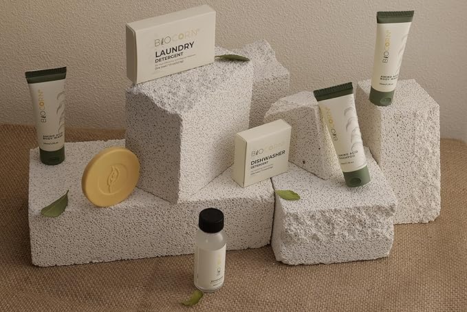 Travel Size Body Lotion, Hotel Toiletries Bulk,Degradable Tube -Cornstarch Material (1.1oz/30ml) (200 PACK)