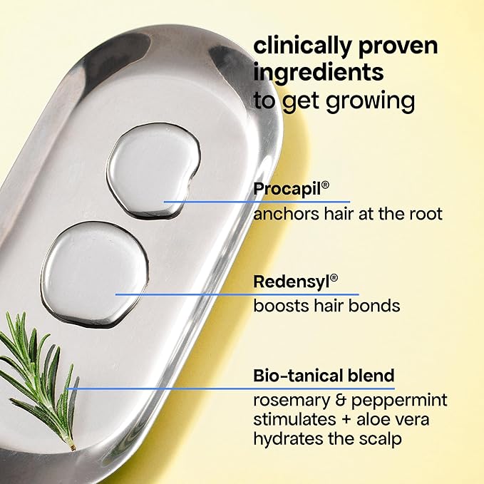 BondiBoost HG Anti-Thinning Shampoo Conditioner Set [10.14 fl oz each], Clinically Tested to Promote Fuller + Thicker-Looking Hair for Women & Men, Procapil, Redensyl & Rosemary Formula, Sulfate-Free