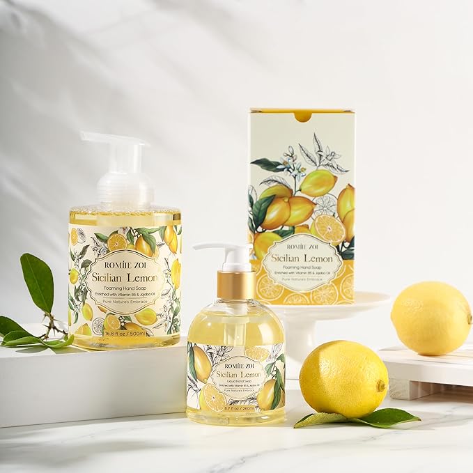 ROMIIE ZOI Daily Hand & Body Lotion with Moisturizing Shea Butter - Sicilian Lemon - 236 ML / 8 FL OZ