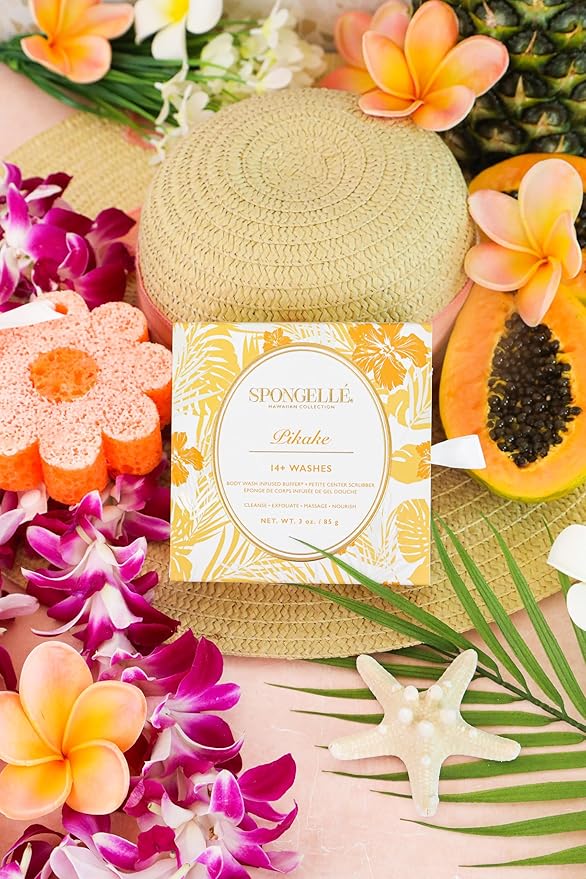 Spongellé Hawaiian Pikake Botanical Body Wash Sponge
