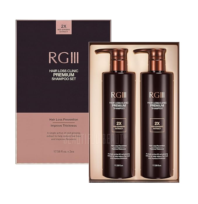 RG3 RGIII PREMIUM HAIR LOSS CLINIC SHAMPOO (ONE BOTTLE)