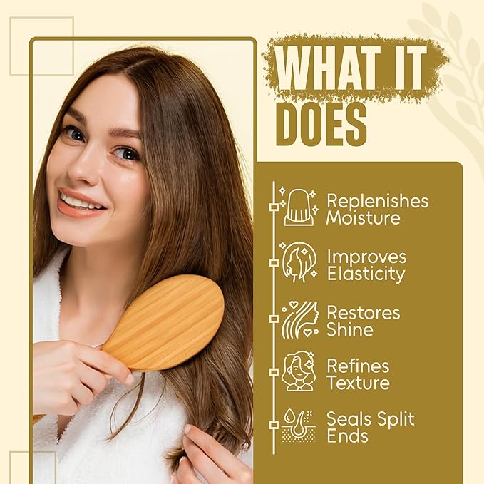 Rice Protein Shampoo and Conditioner Set | 16 fl oz Each | with Batana Oil & Ginseng | Strengthening, Thickening & Clarifying Formula | Supports Hair Growth & Repair