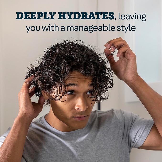 Oars + Alps Conditioning and Defining Cream, Styling Cream to Prevent Dull and Dry Hair, Moisturizing, Hydrating, Sofetening Hair Lotion with Argan Oil & Chia Seed Oil, 3.4oz