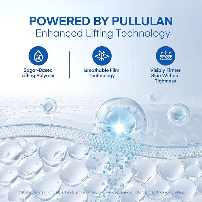 Instant Under Eye Lift Serum - Reduces Eye Bags, Wrinkles, Puffy Eyes, Dark Circles & Crow’s Feet in Minutes - Advanced Firming Polysaccharide Formula for Mature Skin - 20 mL