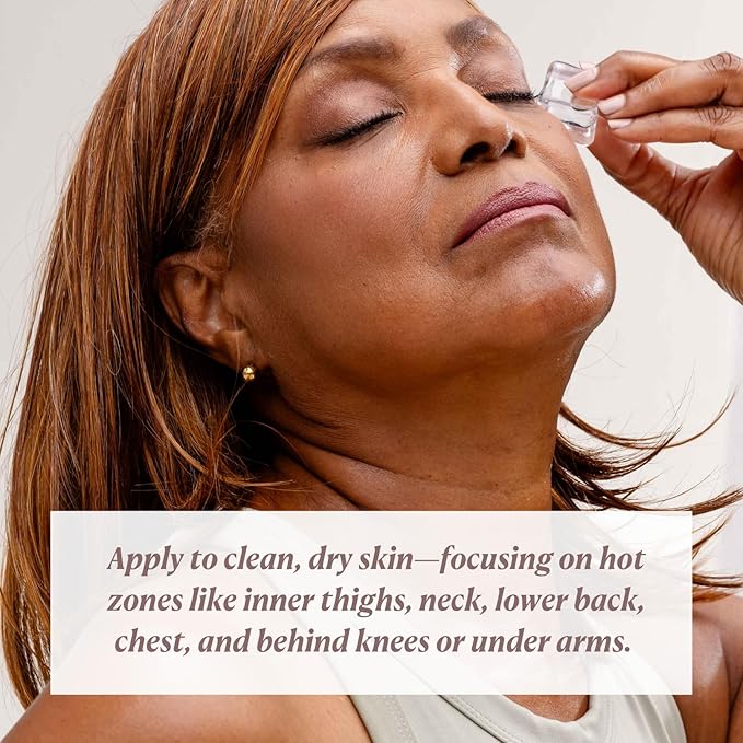 Nakery SkinRecovery Cool + Energize Cooling Body Cream, Magnesium Body Lotion for Hot Flashes, Firming Moisturizer with Menthol and Caffeine, Calming Skincare for Women 50+, Made in USA