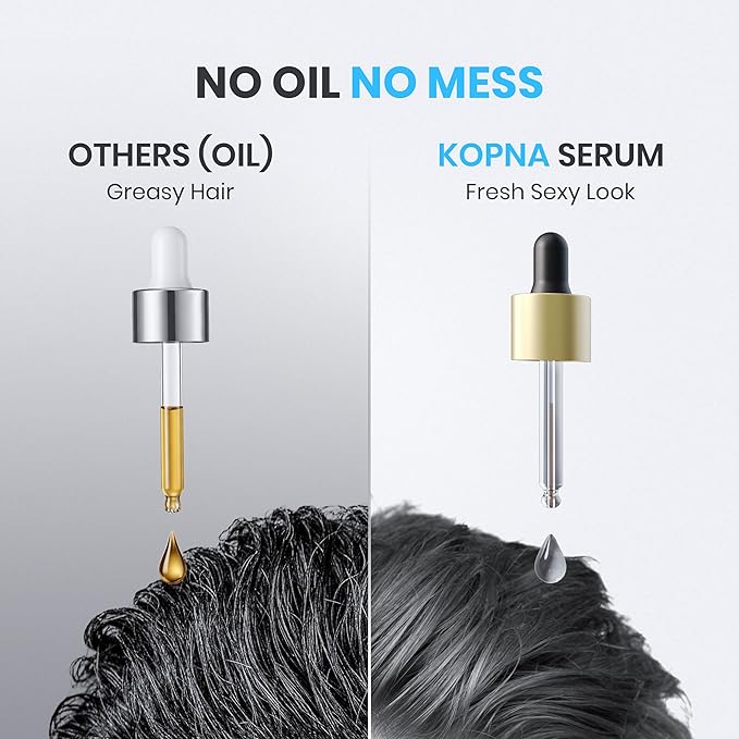 Hair Growth Serum for Men - Extra Strength Scalp Treatment with Biotin & Botanical Actives - Clinically Tested for Thicker, Fuller Hair - Lightweight, Non-Greasy Formula - 1 Fl Oz Bottle