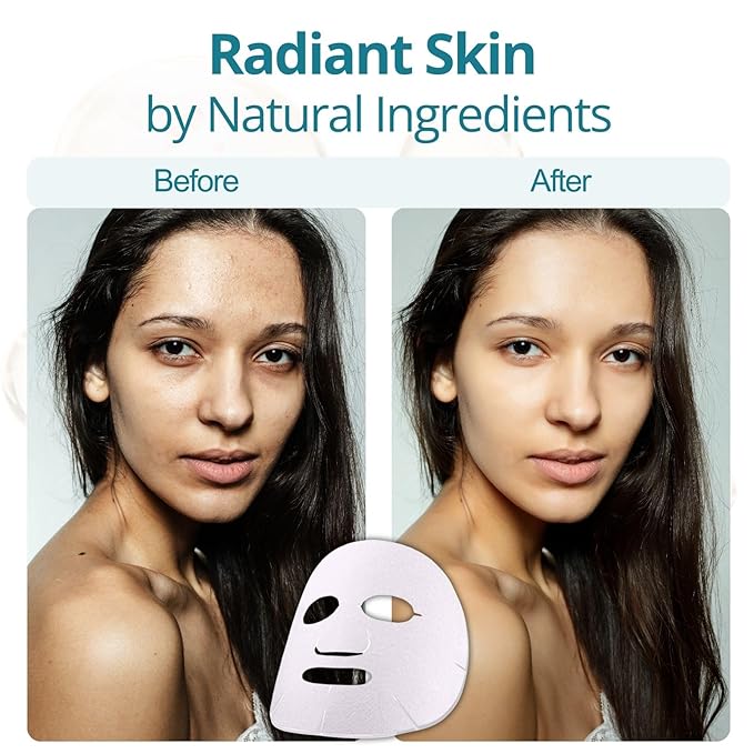 Lululun 14 Sheet Anti Aging Face Mask Sheets, Organic Face Masks Skincare & Daily Face Mask for Women & Men with Rose Extract, Collagen Peptides, Squalene& Ceramides by Japanese Skincare, PRECIOUS DUO