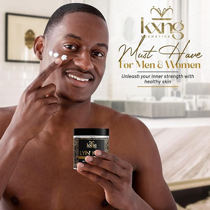 KXNG Cosmetics, Body Butter, Organic Skin Care for Men and Women, Body Moisturizer Lotions and Creams, Raw Shea Butter, Cocoa Butter, Mango, Coconut Oil, Hand, Foot, All Skin Types (4oz 4-pack)