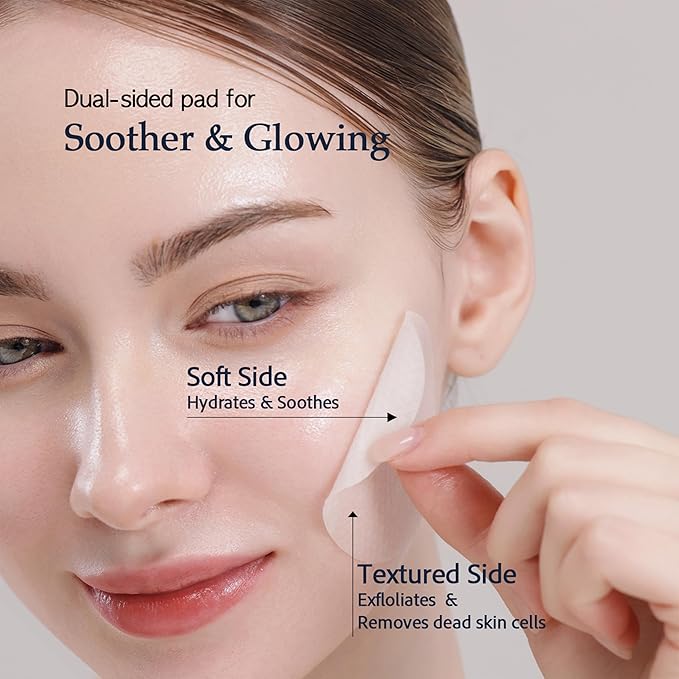 Re.SPN PHA Succinic Acid Calming Toner Pads – Daily Exfoliating, Hydrating and Soothing with CICA, Caffeine, Non-comedogenic, Vegan, Glass Skin, K-Beauty (70 Count)