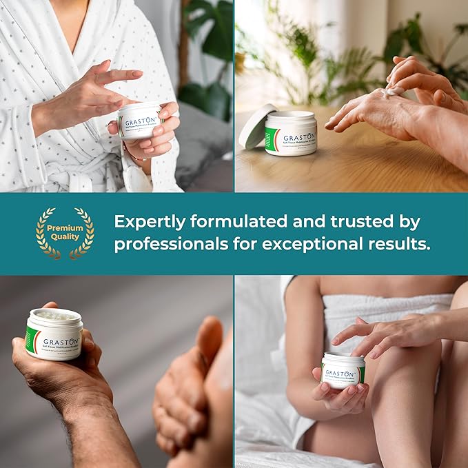 Graston Technique Arnica Soft Tissue Emollient - 4oz Jar Pro-Grade Therapy Cream for IASTM, Massage, Relief and Recovery, 1-Pack