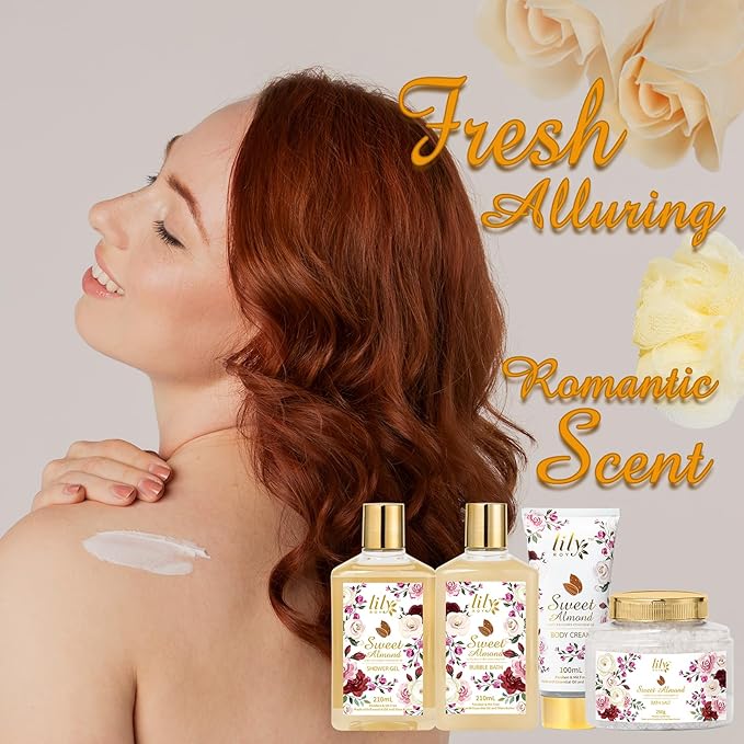 Christmas Gifts for Women - 9 Pcs Luxury Bath and Body Gift Basket Set Spa Gift Basket Set for Women, Gift Set | Perfect Valentine's, Birthday, Mothers Day Gifts for Mom, Gift for Mom All Occasion