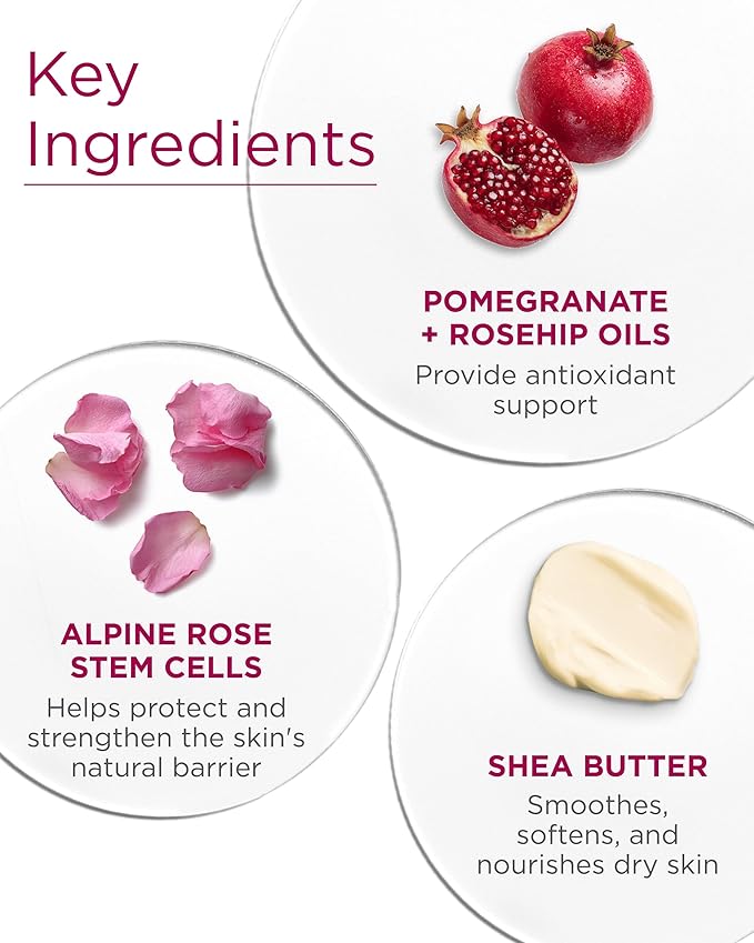 Andalou Naturals 1000 Roses Soothing Body Lotion - Improve Skin Moisture with Shea Butter & Aloe Vera - Hydrating Lotion for Dry or Sensitive Skin - 8 fl oz