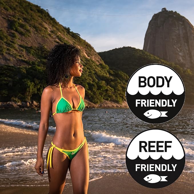 All Good Tinted Mineral Sport Sunscreen Lotion for Face & Body - UVA/UVB Broad Spectrum, SPF 30, Coral Reef Friendly, Water Resistant, Coconut Oil, Jojoba Oil, Shea Butter, Aloe (3 oz)(3-Pack)