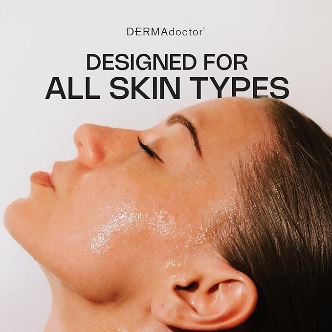 DERMAdoctor Vitamin C Face Wash – Daily 3-in-1 Vitamin C Cleanser & Makeup Remover Face Wash That Tones, Clears Pores, Lifts Oil, and Removes Sunscreen & Pollutants with Potent Kakadu Plum – 2.37 oz