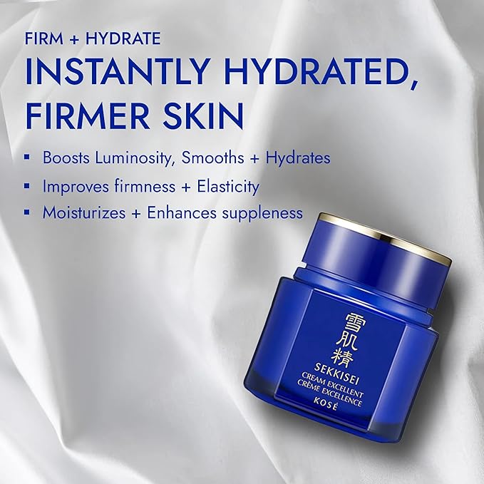 SEKKISEI Cream Excellent, Facial Moisturizer, 1.7 Ounce
