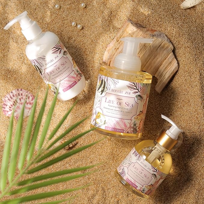 ROMIIE ZOI Daily Hand & Body Lotion with Moisturizing Shea Butter - Life of Sea - 236 ML / 8 FL OZ