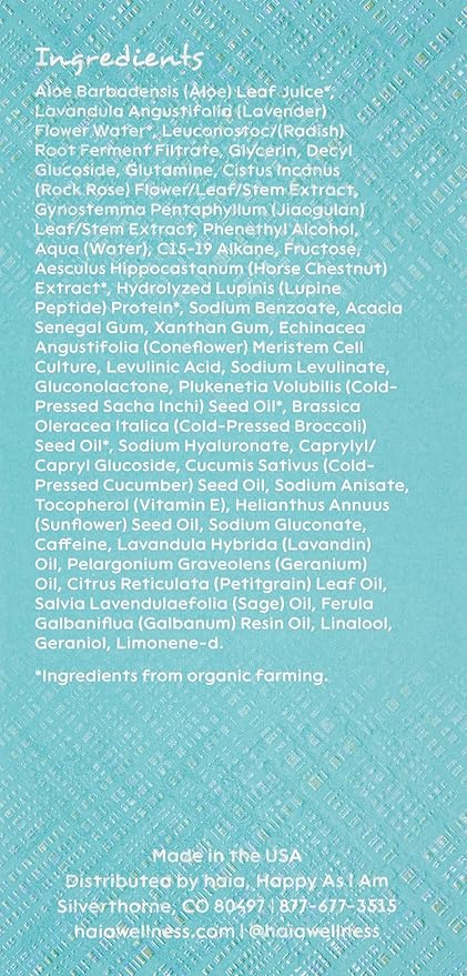 haia "I am Evolving" - 3D Intensive Eye Renewal Serum