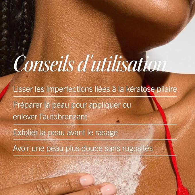 First Aid Beauty KP Bump Eraser Body Scrub with 10% AHA, Keratosis Pilaris Skin Exfoliator with Glycolic and Lactic acids, Helps Reduce Chicken Bumps, Safe for Sensitive Skin, 8 oz