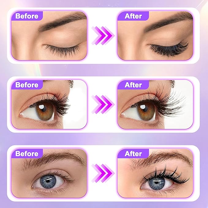 3-in-1 Lash, Brow & Hairline Growth Serum – Eyelash & Eyebrow Growth Serum for Thicker Lashes, Fuller Brows & Hairline Boost – Natural Lash Enhancer for Women & Men – Vegan, Cruelty-Free(8ml)