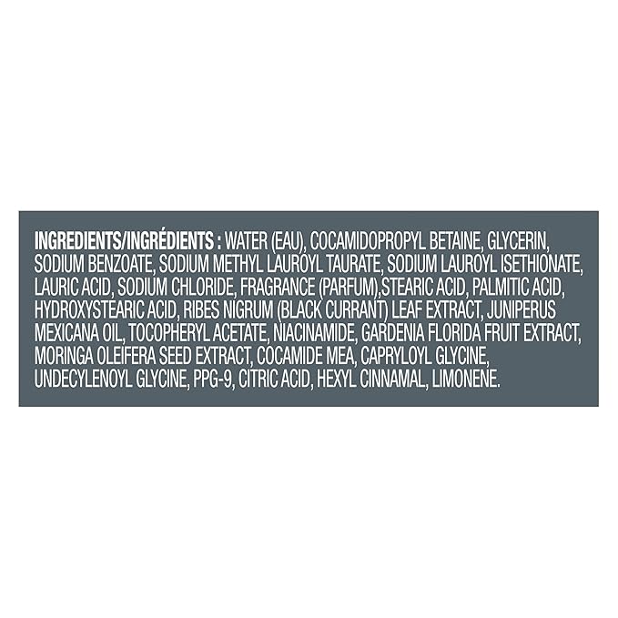 DOVE MEN + CARE Blackcurrant + Cedarwood Plant-Based Moisturizing Body Wash for Men, 26oz