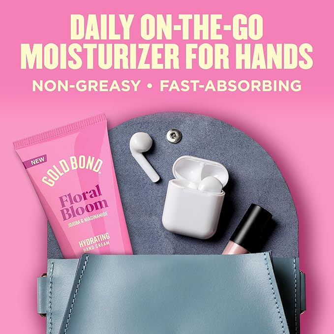 Gold Bond Scented Hand Creams, Everyday Hand Cream to Hydrate the Skin, Assorted Scents, 3 oz, 4 pk