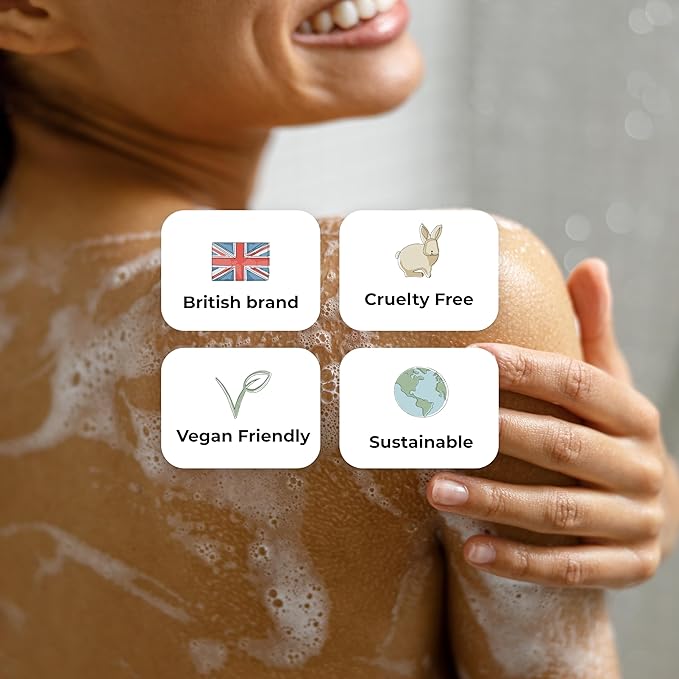 TEMPLESPA | LA LA LAGOON | Luxury Bath and Shower Gel for Cleansing, Fresh Skin, Smooth Texture, Natural Ingredients, Free from Parabens, Phthalates and Sulphates, Cruelty-Free, Vegan 5 fl.oz.