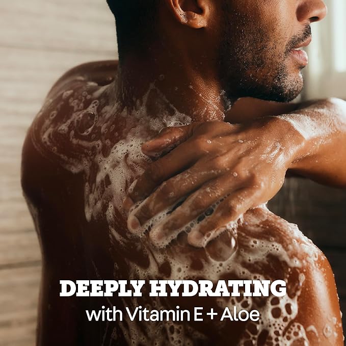 Oars + Alps Body Wash for Men, Mens Body Wash with Vitamin E and Antioxidants, Moisturizing, Hydrating, Paraben & Sulfate Free Cleanser, California Coast, 1pk