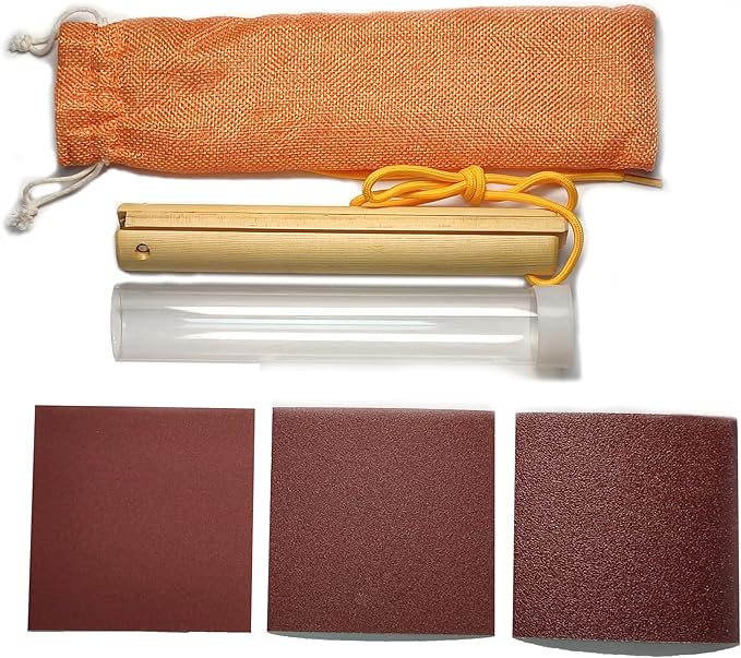 Callus Remover for Hands,Hands & Feet Callus File with 3 Grit Sandpapers (100/180/400), Durable Hand Callus Shaver for Crossfit, Climbing, Woodworking,Rock Climbing Gifts