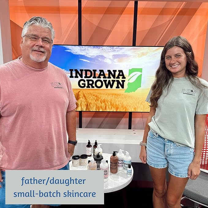 The Lotion Company 24 Hour Skin Therapy Lotion, Brown Sugar Gourmand Scent, Full Body Moisturizer with Aloe Vera, Paraben Free, Non-Greasy, Made in USA, 16 oz