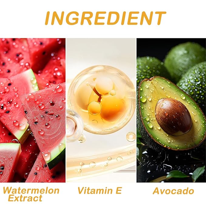 Moisturizing Foot Cream,Cracked Heel Repair Balm Stick,Urea and Watermelon Scent,2Pack-Intensive Foot Repair,Foot Balm Hydrates Dry,Cracked Feet,Hand