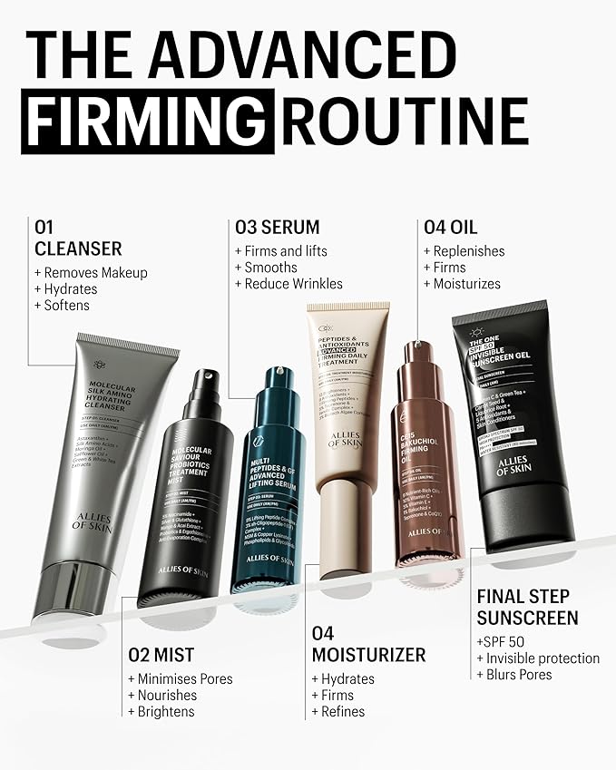 Allies of Skin Molecular Silk Amino Hydrating Cleanser: Hyaluronic Acid, Ceramides, Safflower & Moringa Oils. Nourishes, Conditions & Repairs 100 ml/2.4 oz