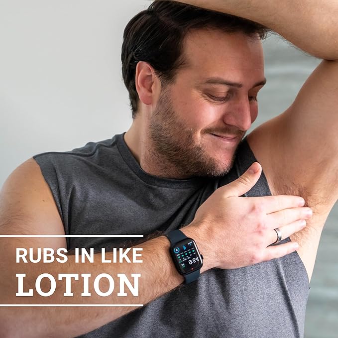 Mando Whole Body Deodorant For Men - Invisible Cream - 72 Hour Odor Control - Aluminum Free, Baking Soda Free, Skin Safe - 3 Ounce Tube (Pack of 2) - Bourbon Leather