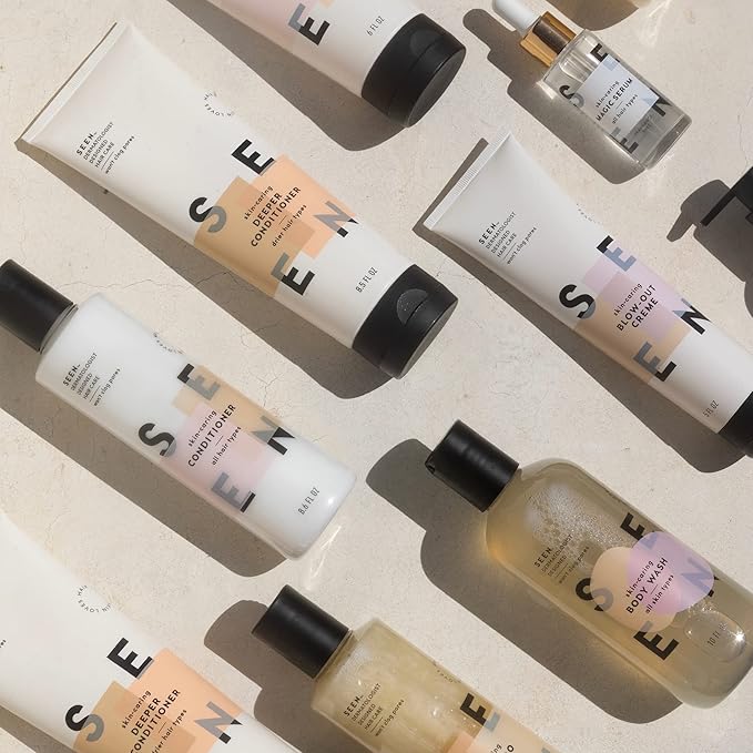 SEEN Conditioner Eco-Refill - Scented- Non-Comedogenic & Hair Conditioner- Dermatologist-Developed -Safe for Sensitive & Acne Prone Skin