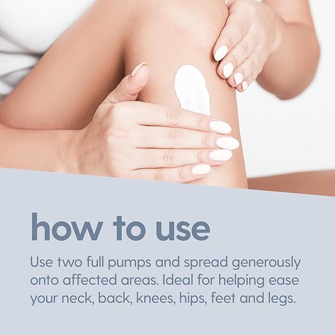 Sore Muscle Magnesium Lotion for Sleep, Relaxing Post-Workout Cream with Arnica Oil for Leg Cramps, Sore Feet and Joints | with Moisturizing Shea Butter, Coconut Oil, Collagen and Stem Cells, 8 fl oz