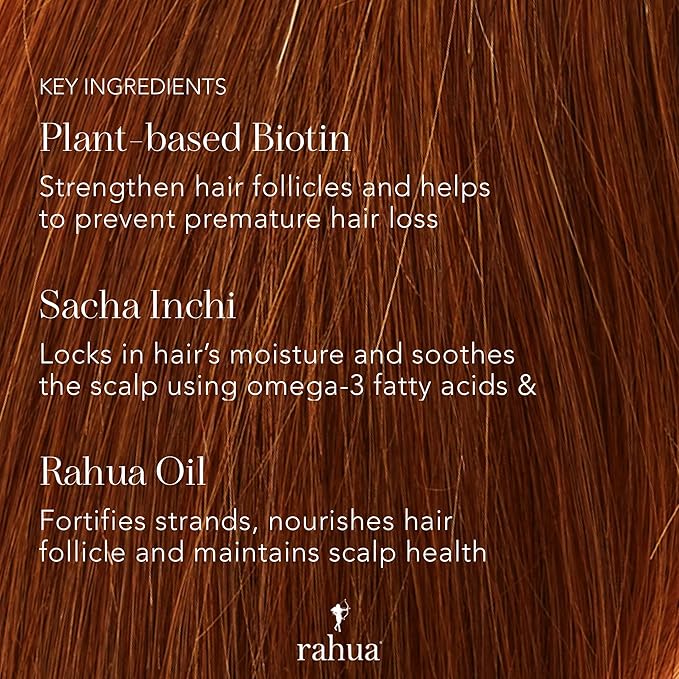 Rahua Enchanted Island Shampoo, Vegan, Sulfate Free Nourishing Shampoo with Biotin, For All Hair Types, Supports Healthy Growth and Shine, Coconut Guava Scent, Hair Care for Men and Women, 9.3 Fl Oz