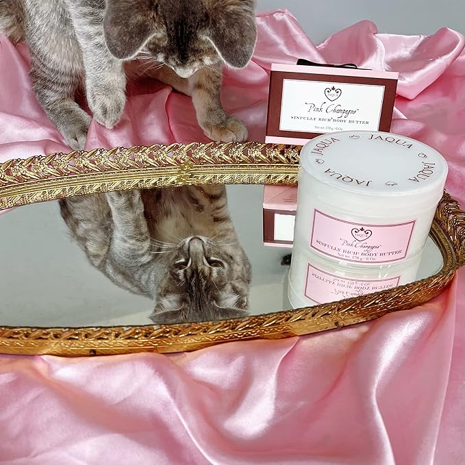 Jaqua Beauty Body Butter Lotion | Pink Champagne Floral Body Butter With Shea Butter