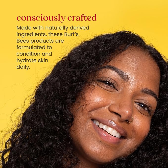 Burt's Bees Christmas Gifts - Tips and Toes Kit, 6 Travel Size Products for Stocking Stuffers - Pomegranate Moisturizing Lip Balm, 2 Hand Creams, Foot Cream, Cuticle Cream, and Hand Salve