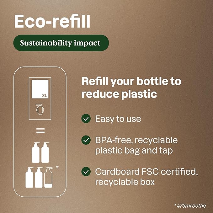 ATTITUDE Liquid Hand Soap, EWG Verified, Plant and Mineral-Based, Vegan Personal Care Products, Peppermint and Sweet Orange, 67.6 Fl Oz