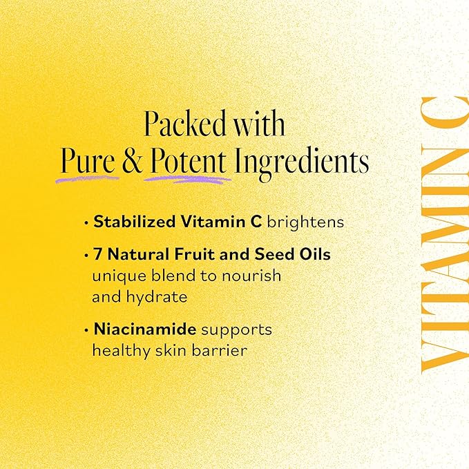 Derma E Vitamin C Foaming Oil Cleanser, 6 Fl Oz, 2-in-1 Oil-to-Foam Face Wash, Makeup Remover, Stabilized Vitamin C & Niacinamide to Help Brighten, Nourish & Strengthen Skin Barrier, Gentle Skin Care