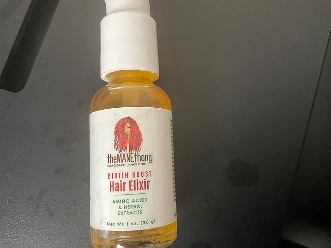 Biotin Boost Oil - Hair Oil for Dry Damaged Hair. Strengthens weak limp hair!