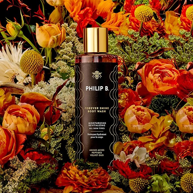 PHILIP B. Forever Shine Luxury Body Wash - Moisturizing and Revitalizing, 11.8 oz (350ml)
