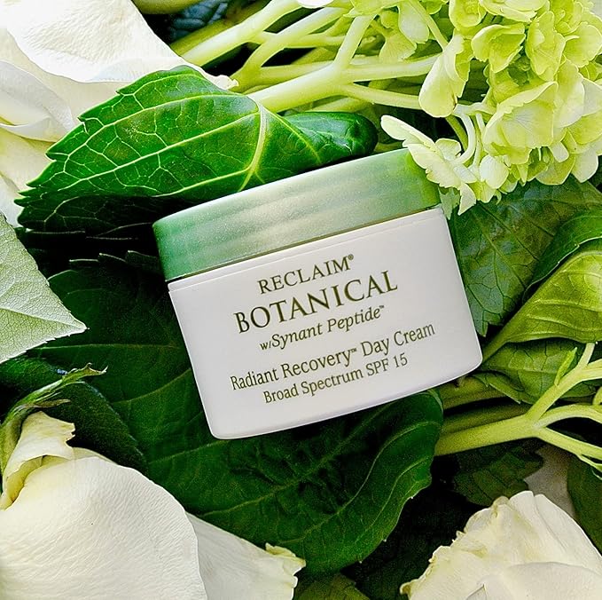 Principal Secret reclaim BOTANICAL Anti-Aging Radiant Recovery Day Cream Plant Based Retinol Face Daily Moisturizer Hyaluronic Acid, Botanicals, Antioxidants, Peptides Broad Spectrum SPF 1oz