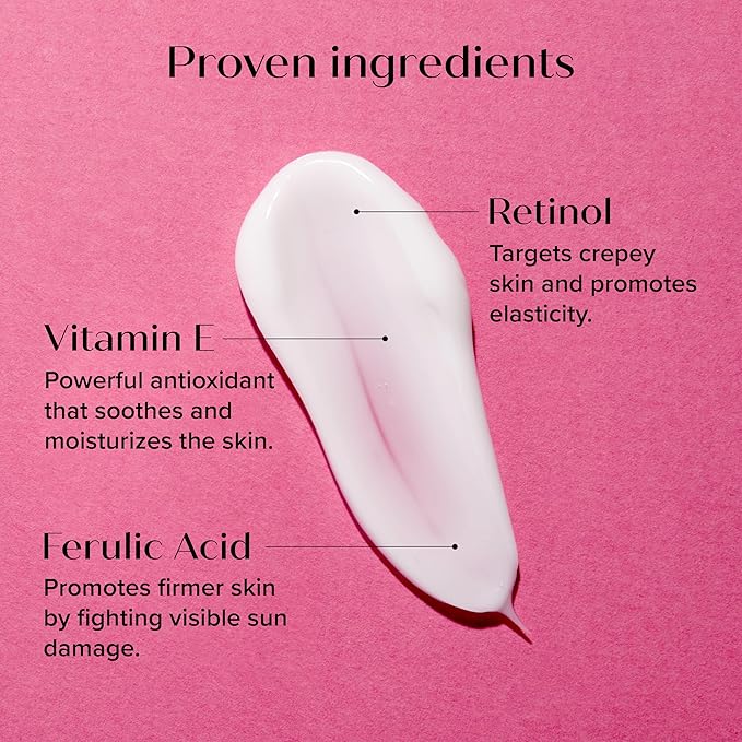 MEDIX Retinol Body Lotion + 3% Hyaluronic Acid Booster Serum Moisturizer 2PC Skin Care Set | Crepey Skin Care Treatment | Retinol Body Cream Targets Appearance Of Sagging Crepe Skin & Wrinkles, 2PC