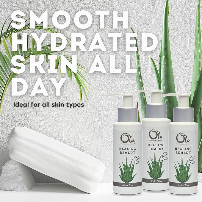 Ola Healing Remedy Lotion with Pure Tropical Oils and Plant Extracts - 3.4 fl oz